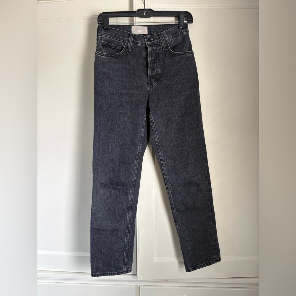 Everlane “The 90’s Cheeky Jean” Organic Cotton Black Jeans - Picture 2 of 5